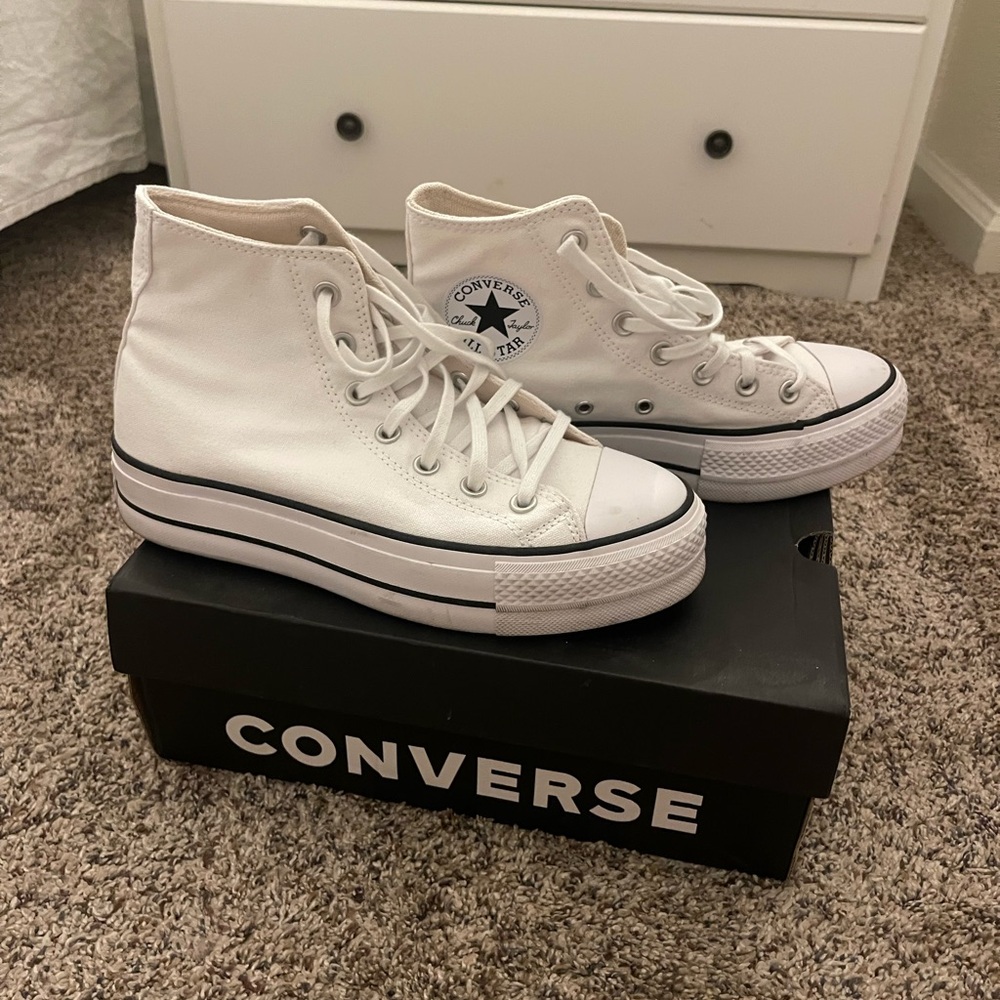 Converse White Chuck Taylor All Star High-Tops